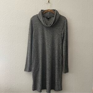 Charcoal Cowl Neck Sweater Dress Size Small by AGB